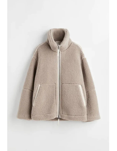 Load image into Gallery viewer, New Fashion Loose Anti-Cashmere Zipper Jacket

