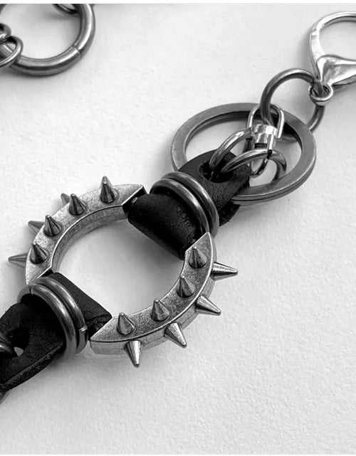 Load image into Gallery viewer, Trendy High Street Alloy Chain Waist Belt – Cool Rock Fashion Accessory
