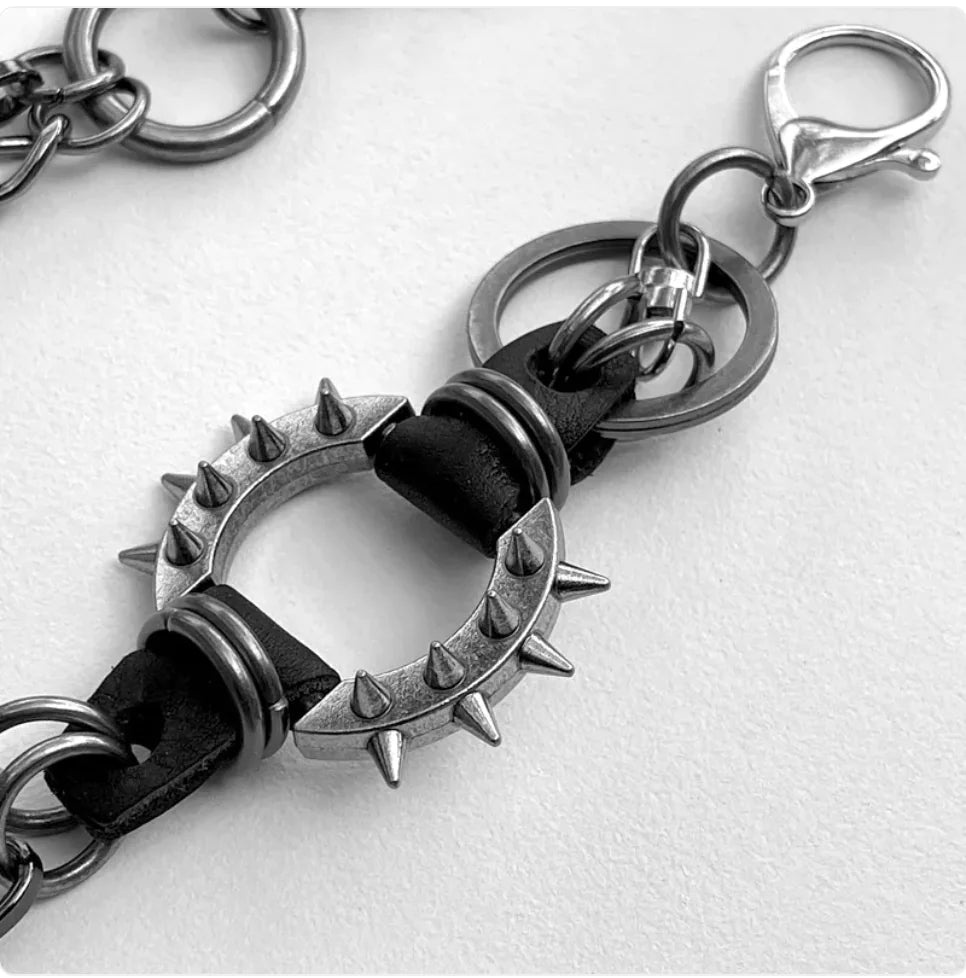 Trendy High Street Alloy Chain Waist Belt – Cool Rock Fashion Accessory