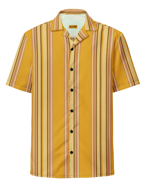 Load image into Gallery viewer, Golden Sands Retreat Performance Button Down Shirt - Brinks Island Collection
