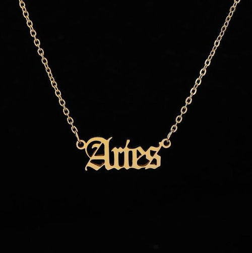 Load image into Gallery viewer, Star Sign Necklace
