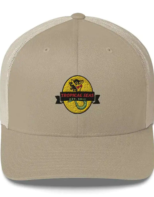 Load image into Gallery viewer, Tropical Mermaid Trucker Hat
