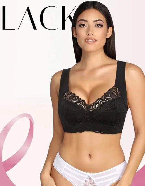 Load image into Gallery viewer, Seamless Lace Cut-Out Bra
