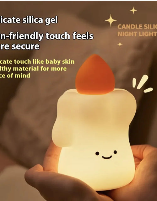 Load image into Gallery viewer, Creative LED Candle Night Light for Sleep &amp; Ambiance

