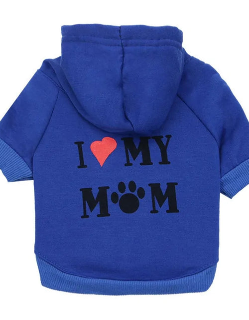 Load image into Gallery viewer, Security Dog Clothes Small Dog Hoodie Coat
