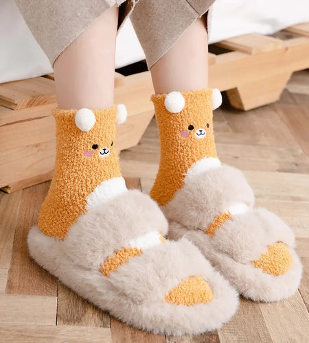 Women's  Fuzzy Socks Winter Warm Fleece