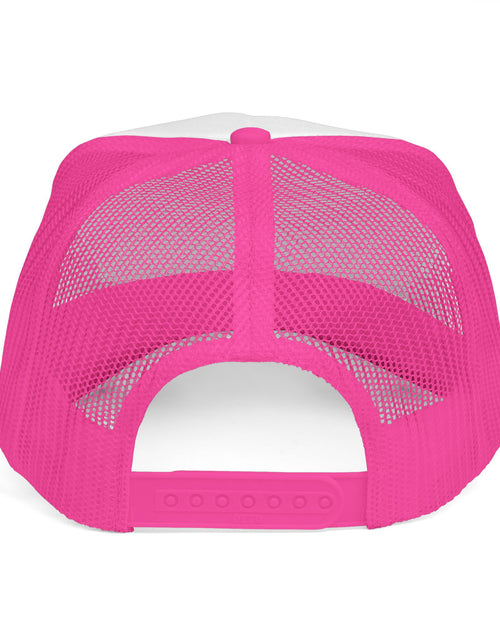 Load image into Gallery viewer, Abundant Life Trucker Cap, Faith-Based Gift, Christian Headwear, Inspirational Cap, Religious Apparel, Summer Outdoor Accessory
