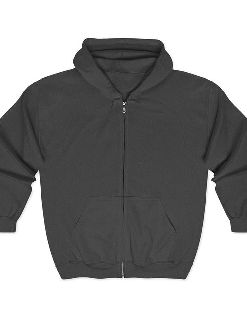 Load image into Gallery viewer, Cozy Full Zip Hooded Sweatshirt - Perfect for Chilly Evenings and Casual Outings
