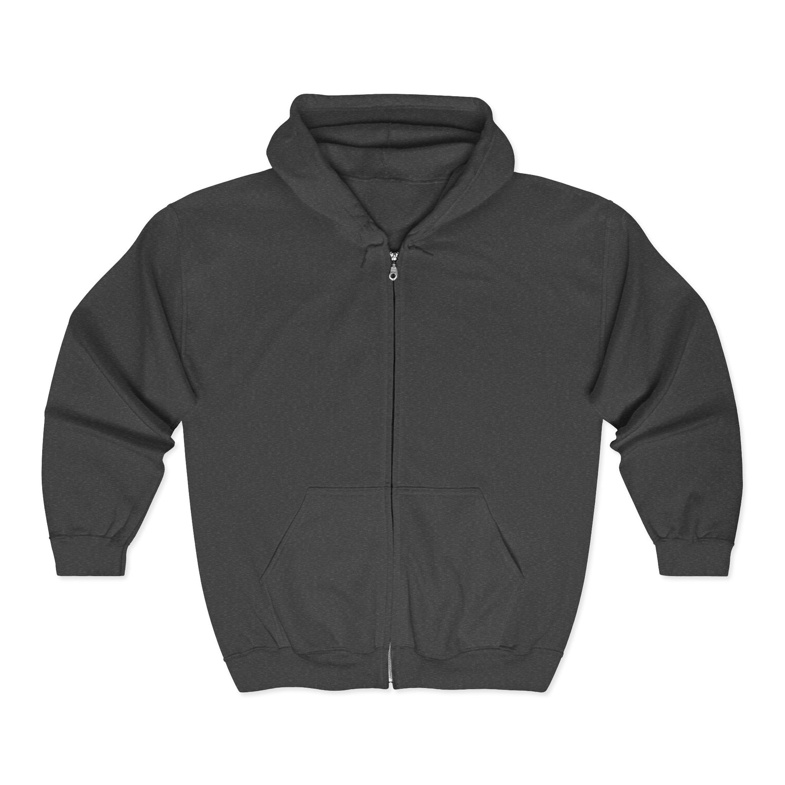 Cozy Full Zip Hooded Sweatshirt - Perfect for Chilly Evenings and Casual Outings