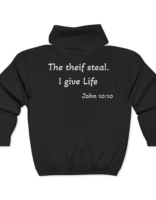 Load image into Gallery viewer, Cozy Full Zip Hooded Sweatshirt - Perfect for Chilly Evenings and Casual Outings
