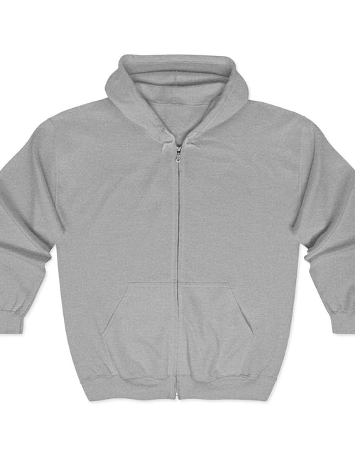 Load image into Gallery viewer, Cozy Full Zip Hooded Sweatshirt - Perfect for Chilly Evenings and Casual Outings
