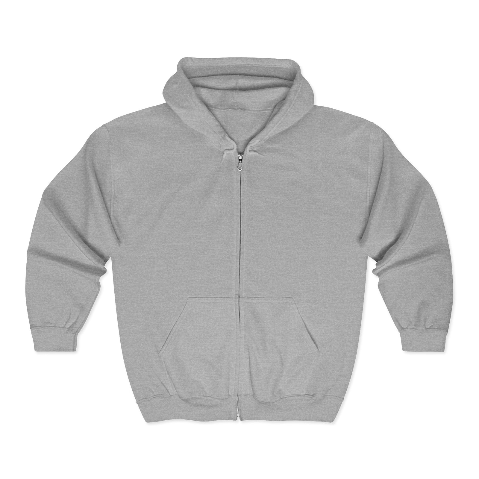 Cozy Full Zip Hooded Sweatshirt - Perfect for Chilly Evenings and Casual Outings