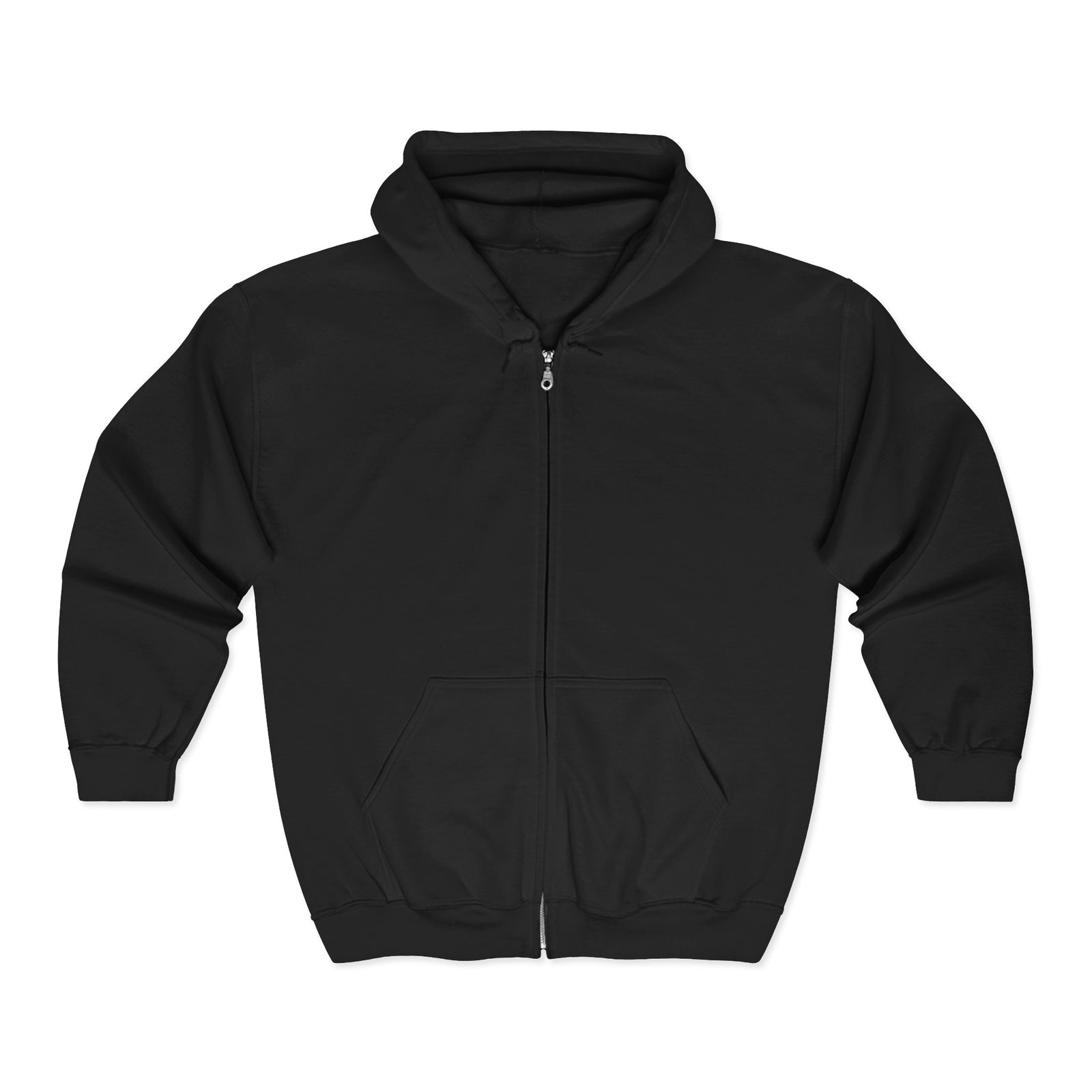 Cozy Full Zip Hooded Sweatshirt - Perfect for Chilly Evenings and Casual Outings