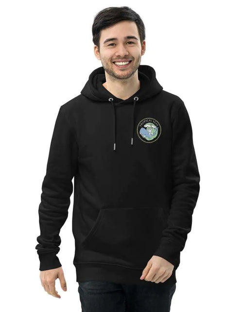 Load image into Gallery viewer, Neptune’s Whale Ride Unisex essential eco hoodie
