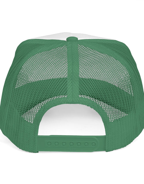 Load image into Gallery viewer, Abundant Life Trucker Cap, Faith-Based Gift, Christian Headwear, Inspirational Cap, Religious Apparel, Summer Outdoor Accessory
