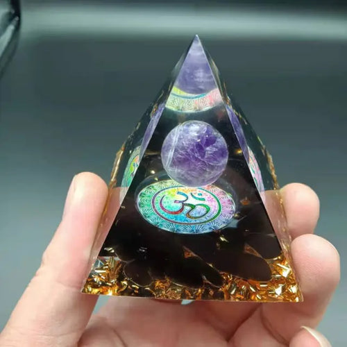 Load image into Gallery viewer, Orgonite Pyramid
