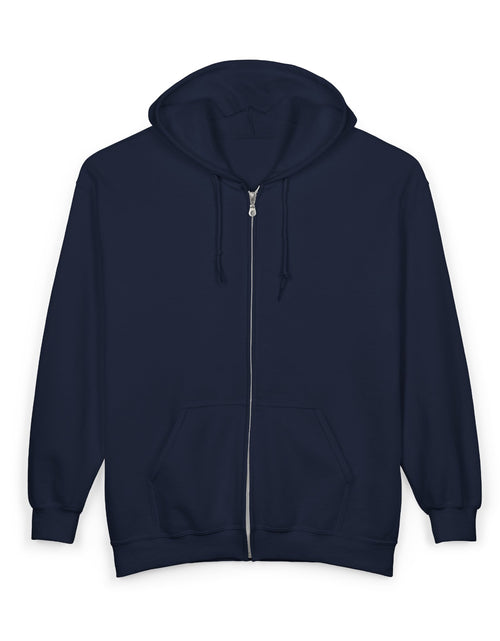 Load image into Gallery viewer, Cozy Full Zip Hooded Sweatshirt - Perfect for Chilly Evenings and Casual Outings
