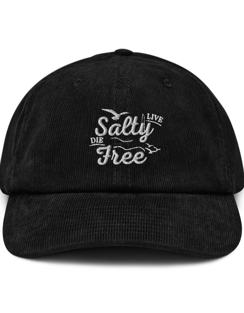Load image into Gallery viewer, Live Salty, Die Free Corduroy hat
