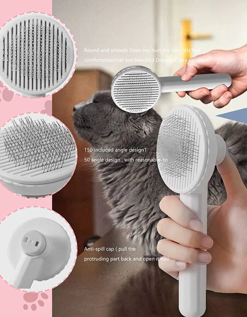Load image into Gallery viewer, Pets One-key Hair Brush
