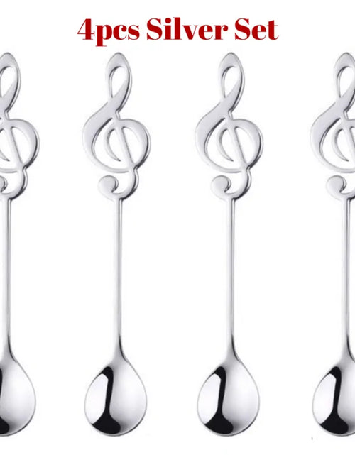 Load image into Gallery viewer, Musical Note Coffee Spoons
