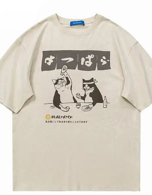 Load image into Gallery viewer, Izakaya Cats Vintage T-Shirt
