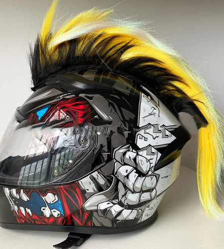 Mohawk Helmet Wig Decorations