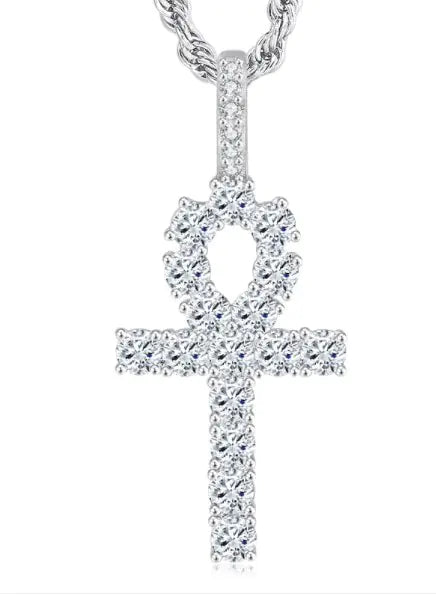 Hip Hop Cross Necklace