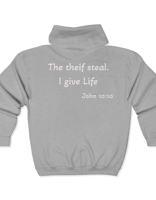 Load image into Gallery viewer, Cozy Full Zip Hooded Sweatshirt - Perfect for Chilly Evenings and Casual Outings
