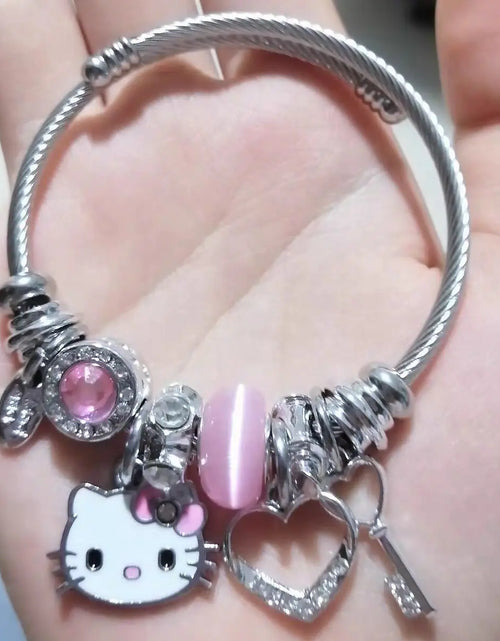 Load image into Gallery viewer, Crystal Love Beaded Bracelets

