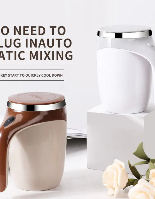 Load image into Gallery viewer, Rechargeable Automatic Stirring Coffee Cup
