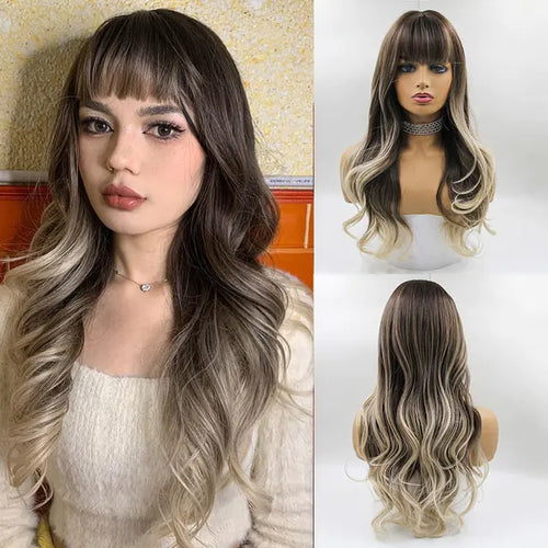 Load image into Gallery viewer, Long Natural Hair Wigs
