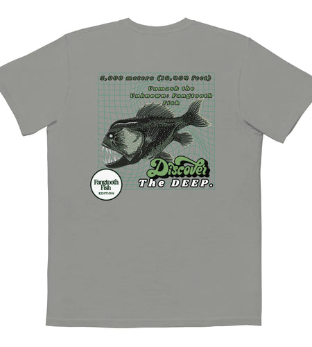 Discover the Deep Anglerfish Pocket T-shirt