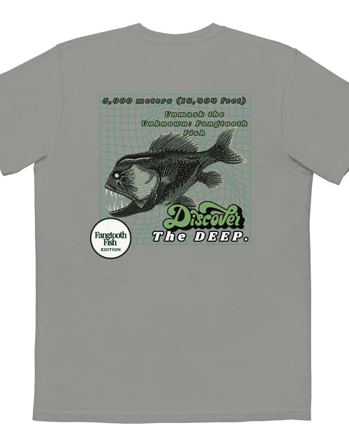 Load image into Gallery viewer, Discover the Deep Anglerfish Pocket T-shirt
