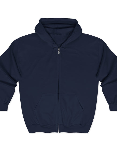 Load image into Gallery viewer, Cozy Full Zip Hooded Sweatshirt - Perfect for Chilly Evenings and Casual Outings
