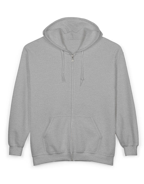 Load image into Gallery viewer, Cozy Full Zip Hooded Sweatshirt - Perfect for Chilly Evenings and Casual Outings
