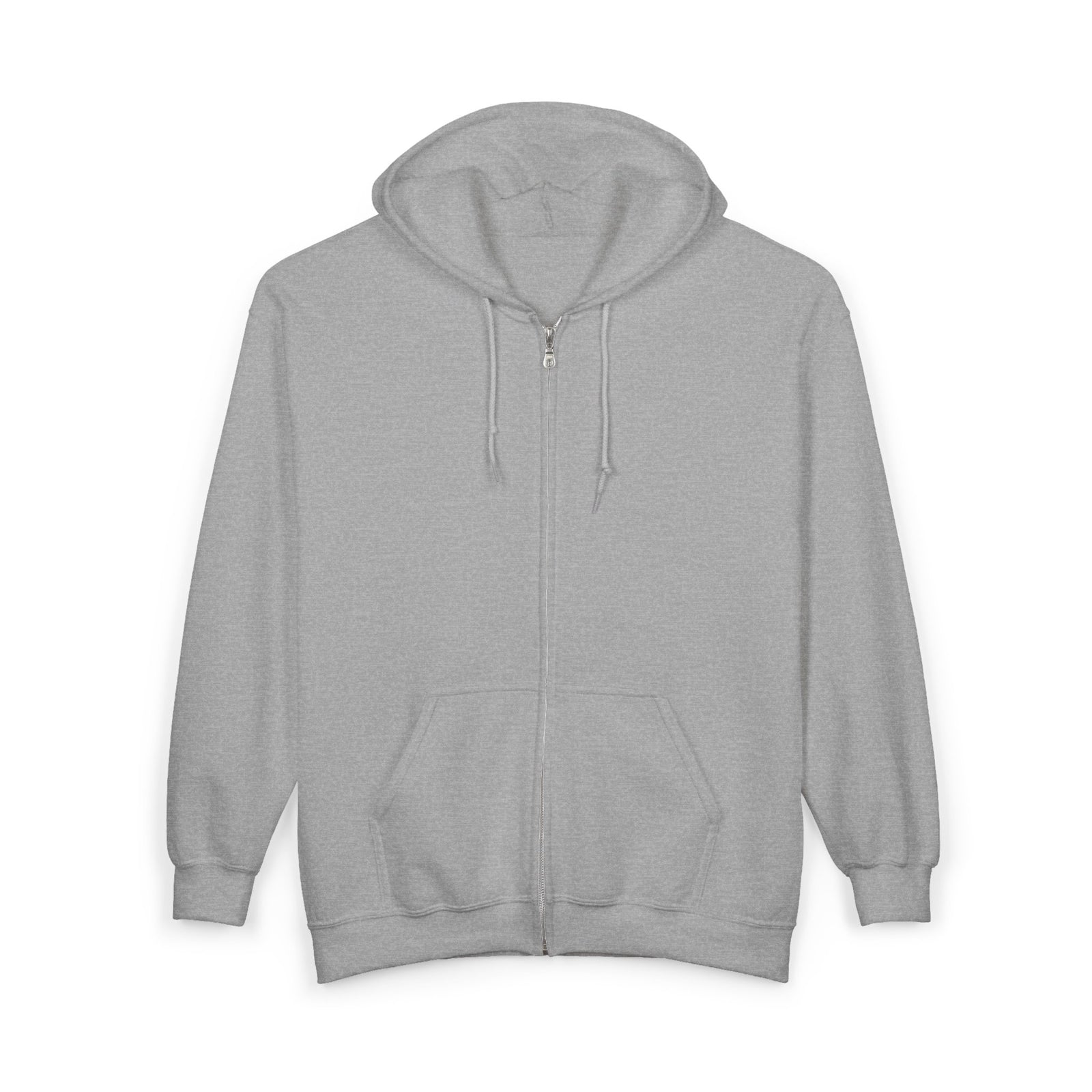 Cozy Full Zip Hooded Sweatshirt - Perfect for Chilly Evenings and Casual Outings