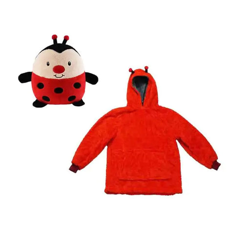Load image into Gallery viewer, Kids Pets Blanket Hoodie Soft Plush
