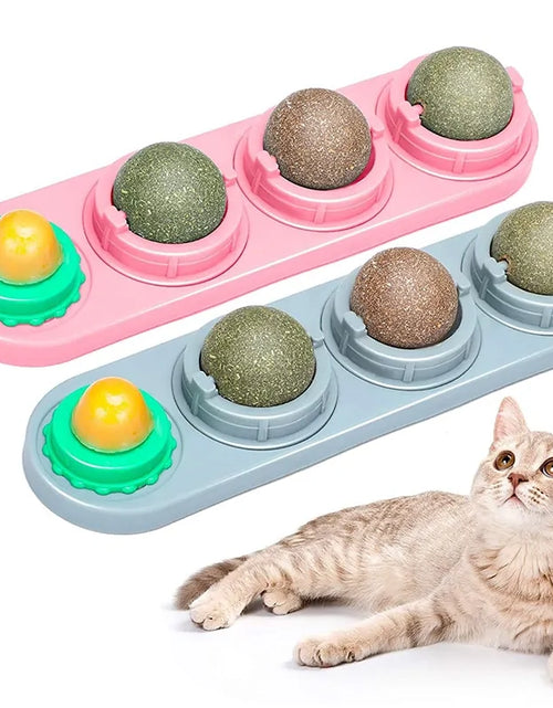 Load image into Gallery viewer, Catnip Wall Ball Toys For Cats
