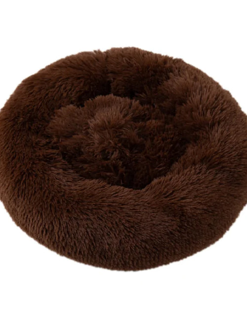 Load image into Gallery viewer, Cozy Round Pet Lounger Bed for Large Dogs and Cats
