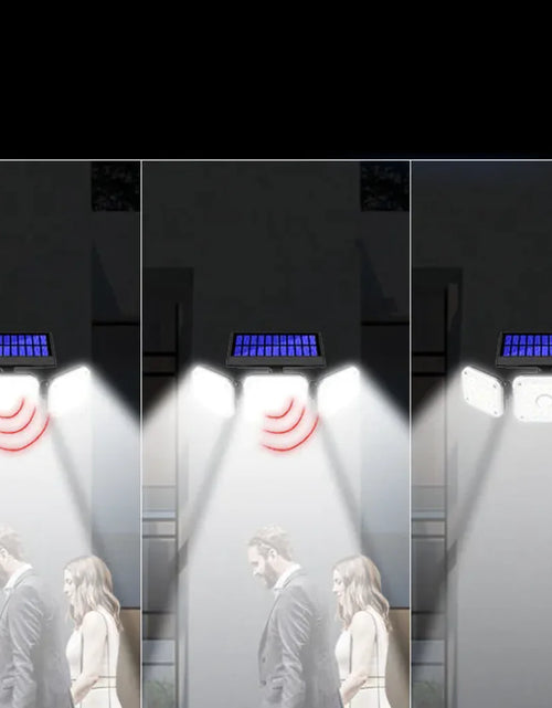 Load image into Gallery viewer, New Solar Wall Lamp Three Ends Outdoor Waterproof Human Induction
