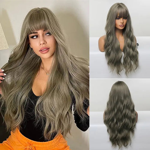 Load image into Gallery viewer, Long Natural Hair Wigs
