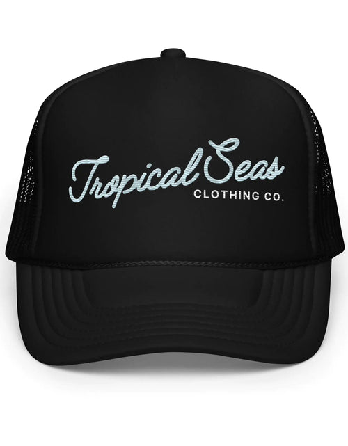 Load image into Gallery viewer, Fancy Tropical Seas Foam Trucker Hat
