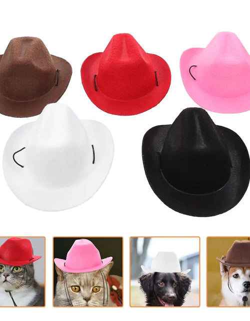 Load image into Gallery viewer, Pets Cowboy Hats
