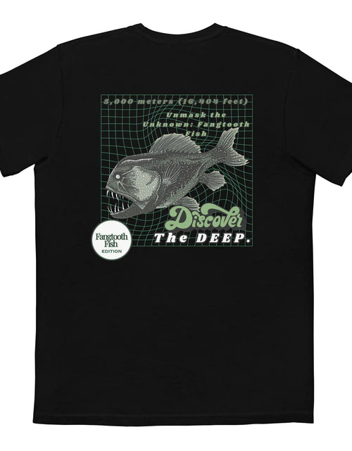 Load image into Gallery viewer, Discover the Deep Anglerfish Pocket T-shirt
