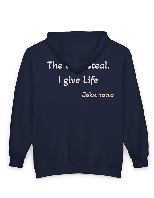 Load image into Gallery viewer, Cozy Full Zip Hooded Sweatshirt - Perfect for Chilly Evenings and Casual Outings
