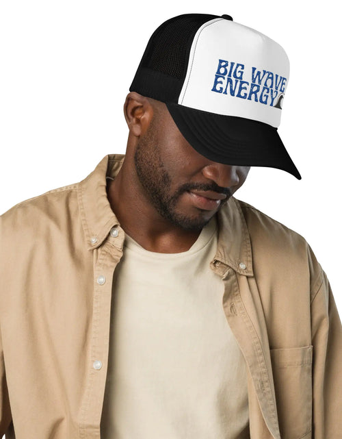 Load image into Gallery viewer, Big Wave Energy Foam Trucker Hat

