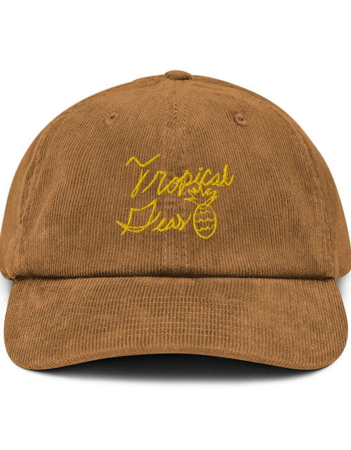 Load image into Gallery viewer, Sloppy Pineapple Corduroy hat
