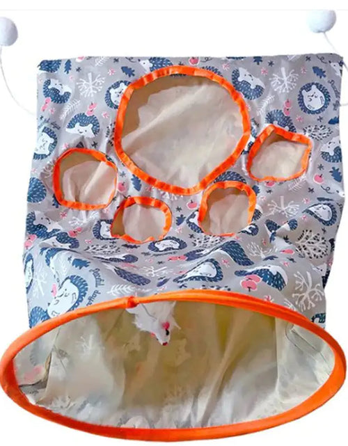 Load image into Gallery viewer, Endless Fun Portable Tunnel Bag For Cats

