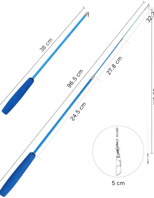 Load image into Gallery viewer, Retractable Cat Feather Toy for Indoor Cats
