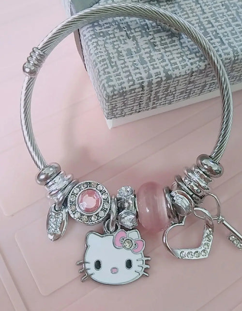 Load image into Gallery viewer, Crystal Love Beaded Bracelets
